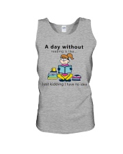 Day Without Books Unisex Tank thumbnail