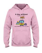 Day Without Books Hooded Sweatshirt front