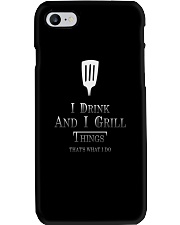 Cooking- I drink and i grill Phone Case thumbnail