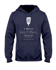 Cooking- I drink and i grill Hooded Sweatshirt thumbnail