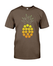 Tennis Pineapple Classic T-Shirt front