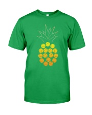 Tennis Pineapple Classic T-Shirt front