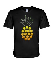 Tennis Pineapple V-Neck T-Shirt thumbnail