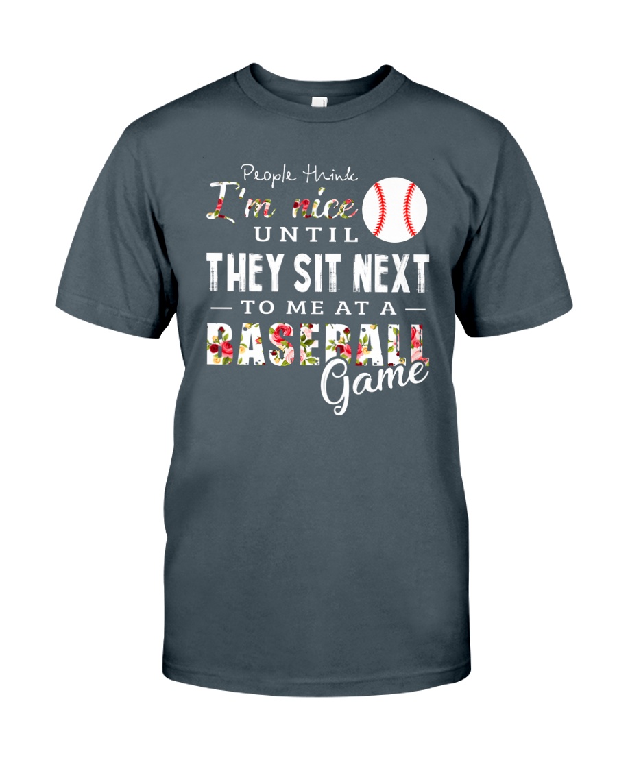 People Think I Am A Baseball Classic T-Shirt