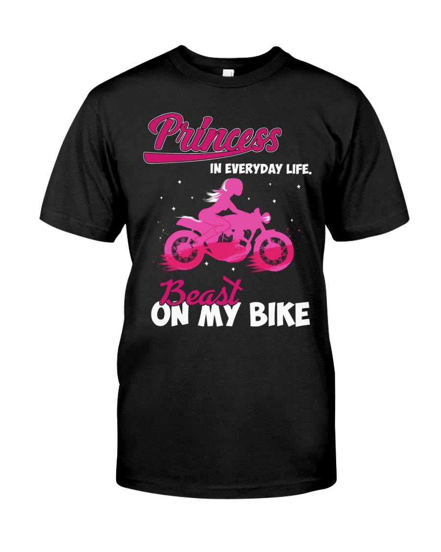 Motorcycle Princess In Every Life Classic T-Shirt