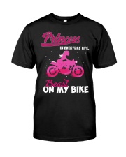 Motorcycle Princess In Every Life Classic T-Shirt front