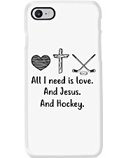 All I Need Is Love And Hockey Phone Case thumbnail