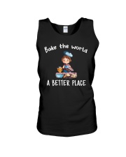 Bake The World A Better Place Unisex Tank thumbnail