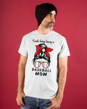 Kinda Busy Being A Baseball Mom NT346 Classic T-Shirt apparel-classic-tshirt-lifestyle-front-89