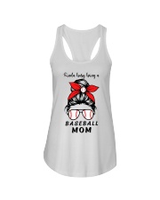 Kinda Busy Being A Baseball Mom NT346 Ladies Flowy Tank tile