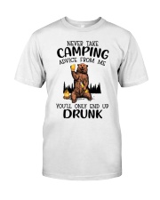 Camping Drunk Classic T-Shirt front