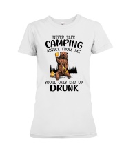 Camping Drunk Premium Fit Ladies Tee tile