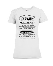 To My Wife Premium Fit Ladies Tee tile