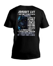 January Guy V-Neck T-Shirt tile