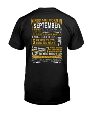 King are born in September Premium Fit Mens Tee tile
