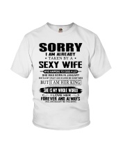To My Husband Youth T-Shirt tile
