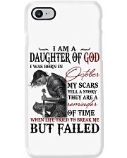 October Girl Phone Case tile