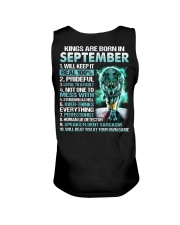 Kings Are Born In September Unisex Tank tile