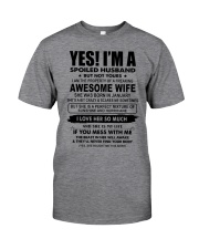 To My Husband Classic T-Shirt front