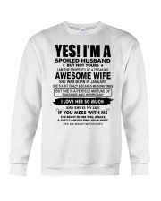 To My Husband Crewneck Sweatshirt tile