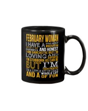 February Woman Mug tile