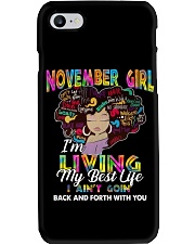 November Girl Phone Case tile