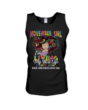 November Girl Unisex Tank tile