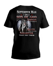 September Man V-Neck T-Shirt tile