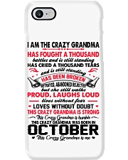 October Woman Phone Case tile