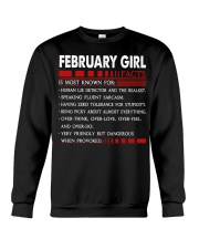 February Girl Crewneck Sweatshirt tile