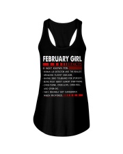 February Girl Ladies Flowy Tank tile