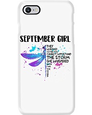 September Girl Phone Case tile