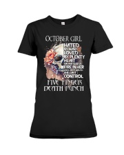 October Girl Premium Fit Ladies Tee tile
