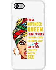 November Girl Phone Case tile