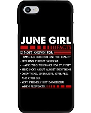 June Girl Phone Case tile