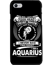 Aquarius Facts New Phone Case tile
