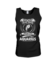 Aquarius Facts New Unisex Tank tile