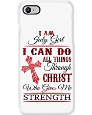July Girl Phone Case tile