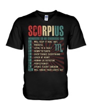 Scorpius Girl V-Neck T-Shirt tile