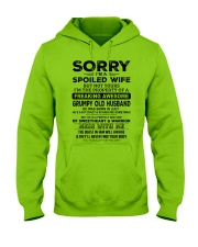 To My Wife Hooded Sweatshirt front