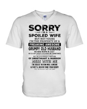 To My Wife V-Neck T-Shirt tile