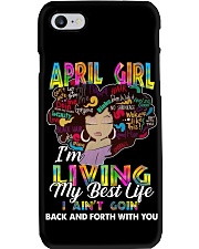April Girl Phone Case tile