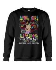April Girl Crewneck Sweatshirt tile