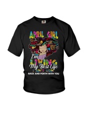April Girl Youth T-Shirt tile