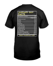 January Guy Classic T-Shirt back