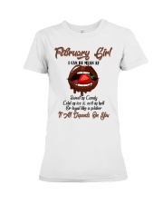 February Girl Premium Fit Ladies Tee tile