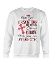 April Girl Crewneck Sweatshirt tile