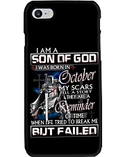 October Man Phone Case tile
