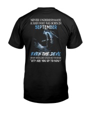 September Man Classic T-Shirt back