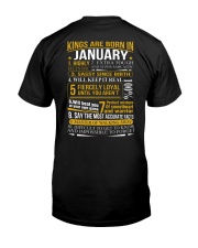 King are born in January Premium Fit Mens Tee tile